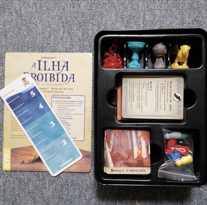 A ilha Proibida - Jogo do Tabuleiro