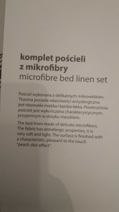 Jasny komplet pościel z mikrofibry w świąteczne wzory home&you