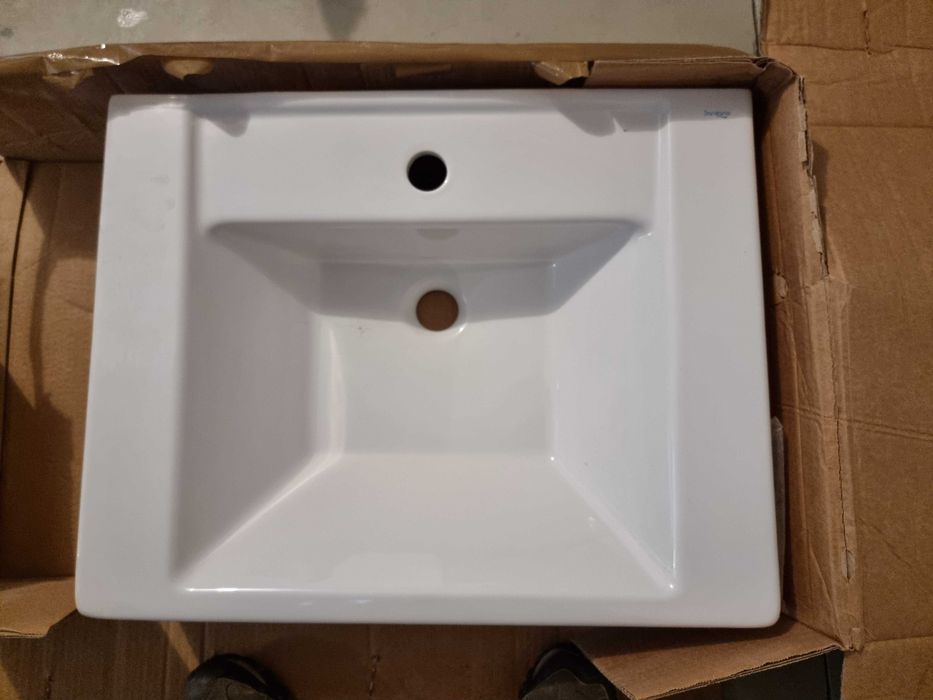 Lavatorio de pousar Sanitana de ceramica 80x45