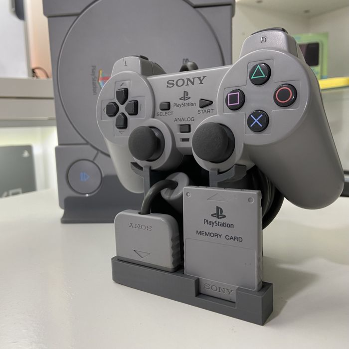 PS1 - Suporte para comando e consola PlayStation 1