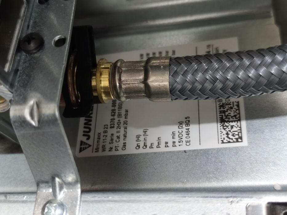 Esquentador junkers/ bosch gás natural novo
