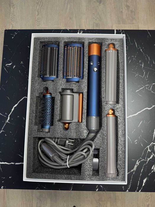 Мультистайлер Airwrap HS05 Long, 6 насадок, Prussia Blue