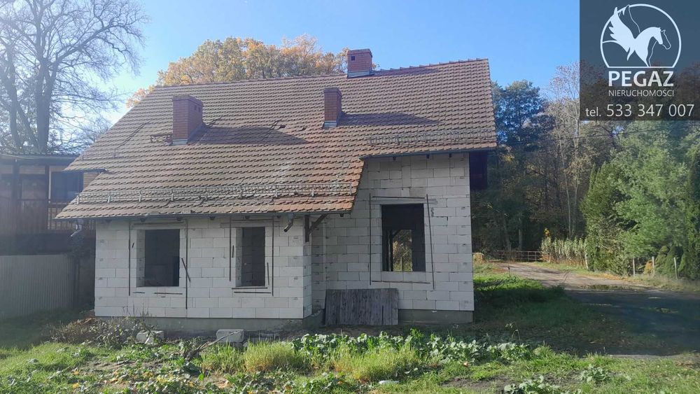 Nowa Cena Dom stan surowy, okolice Międzyrzecza