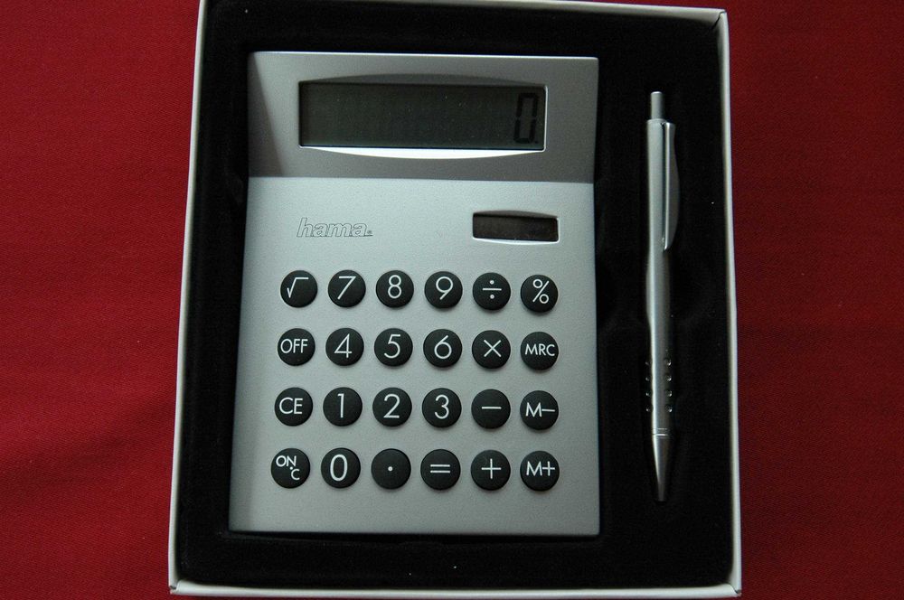 kalkulator i długopis Hama zestaw