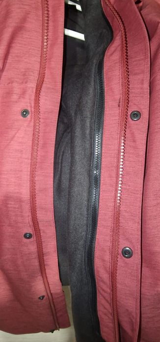 Kurtka Millet burgundowa męska jesienno-zimowa podoba 3 w1