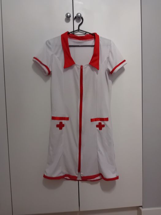 Strój przebranie kostium pielegniarka