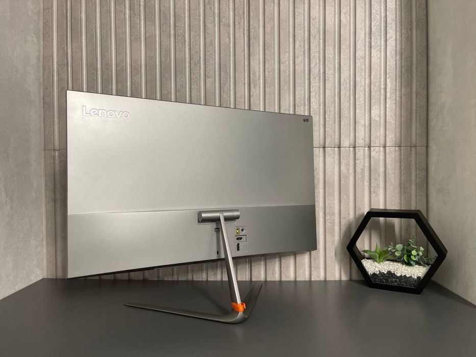 2К безрамковий монітор 27 дюймів Lenovo HDMI Quad HD