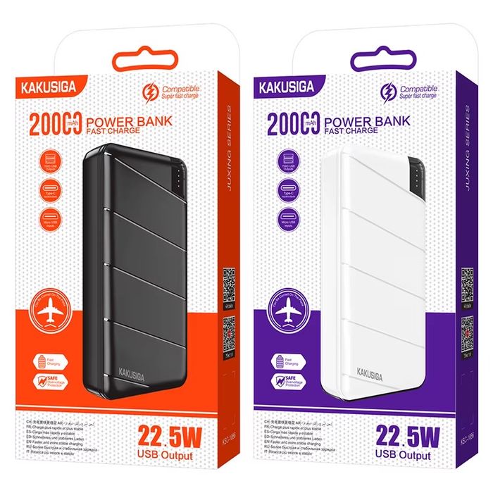 Павербанк Power bank 20000 mAh швидка зарядка