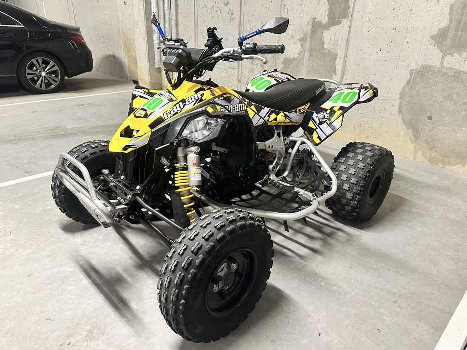 Can am Ds 450 mx Yoshimura 62 godziny :) nie widział toru