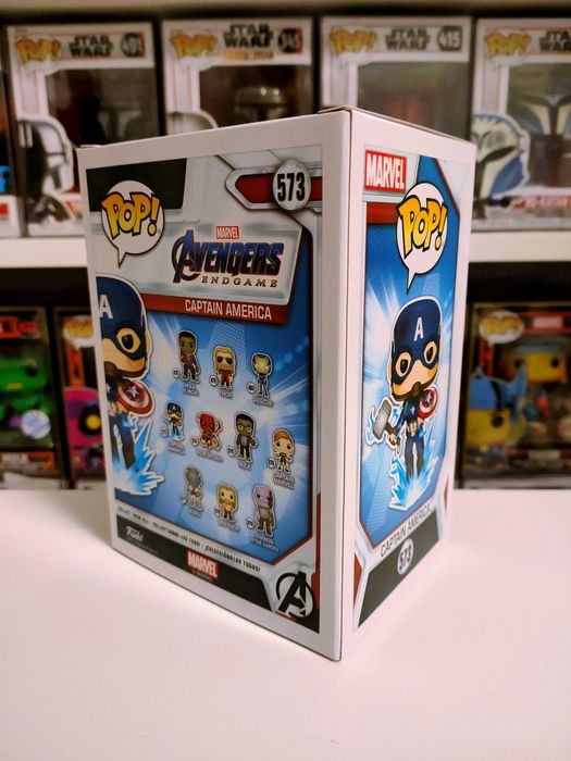 Custom POP - Captain America (Marvel - Avengers Endgame) - C-GITD #573