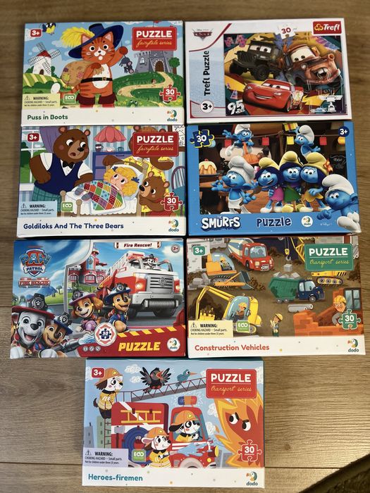 Продам пазли 20/30 деталей