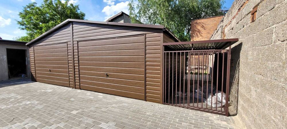 Garaż blaszany, blaszak premium 7,5x5 PROFIL ZAMKNIĘTY, PRODUCENT