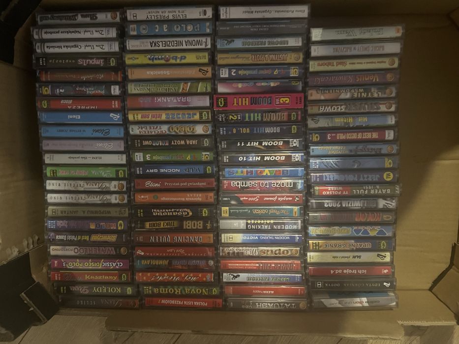 Kasety magnetofonowe z disco-polo lata „90”, „2000” GreenStar