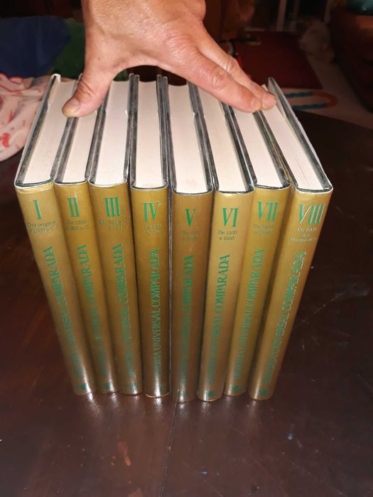 História Universal Comparada: 8 Vols, Resomnia Editores 1987