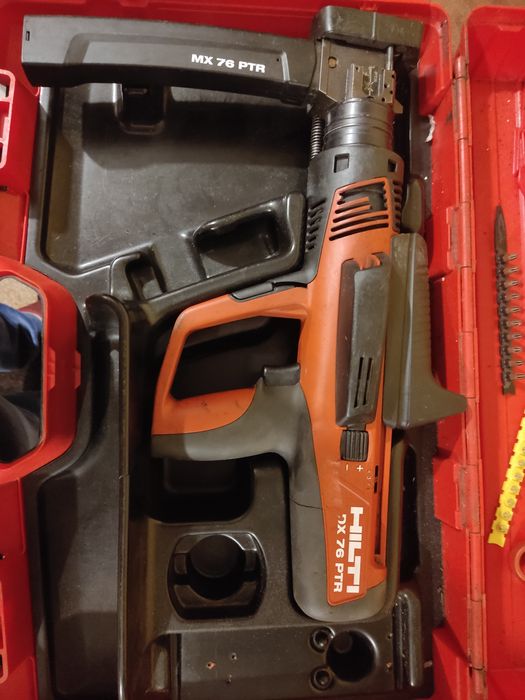 HILTI DX76 PTR osadzak mocowania blach do stali