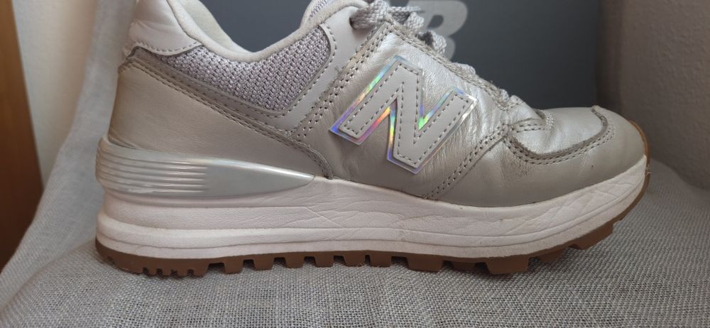 Sapatilhas New Balance cinza – como novas