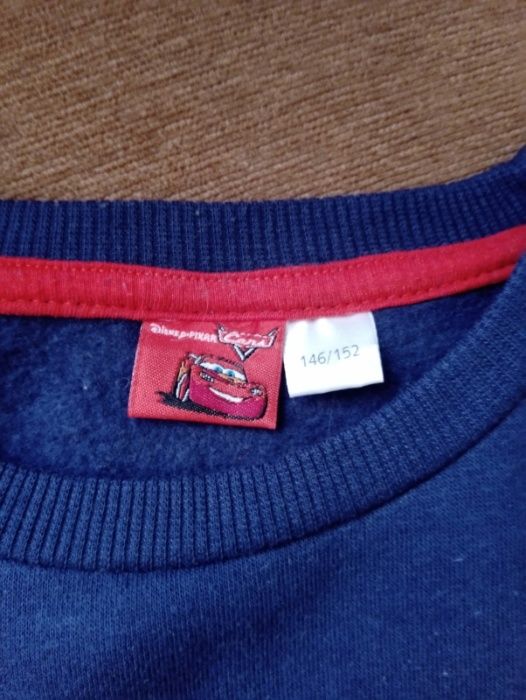 Bluza ocieplana chłopięca "Zygzak McQueen" – 146/152