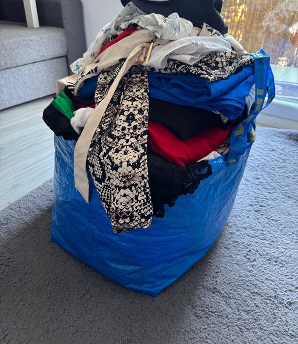 Paka ubrań damskich XXL i większe