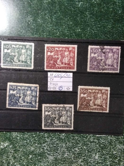 1947  8° Centenário Da Tomada De Lisboa Aos Mouros. U