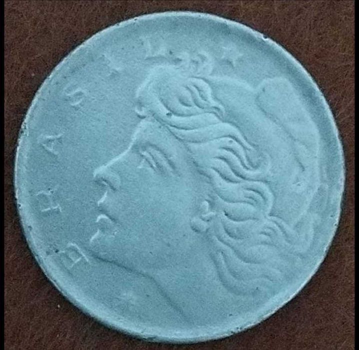 Moeda de 50 centavos do ano de 1970