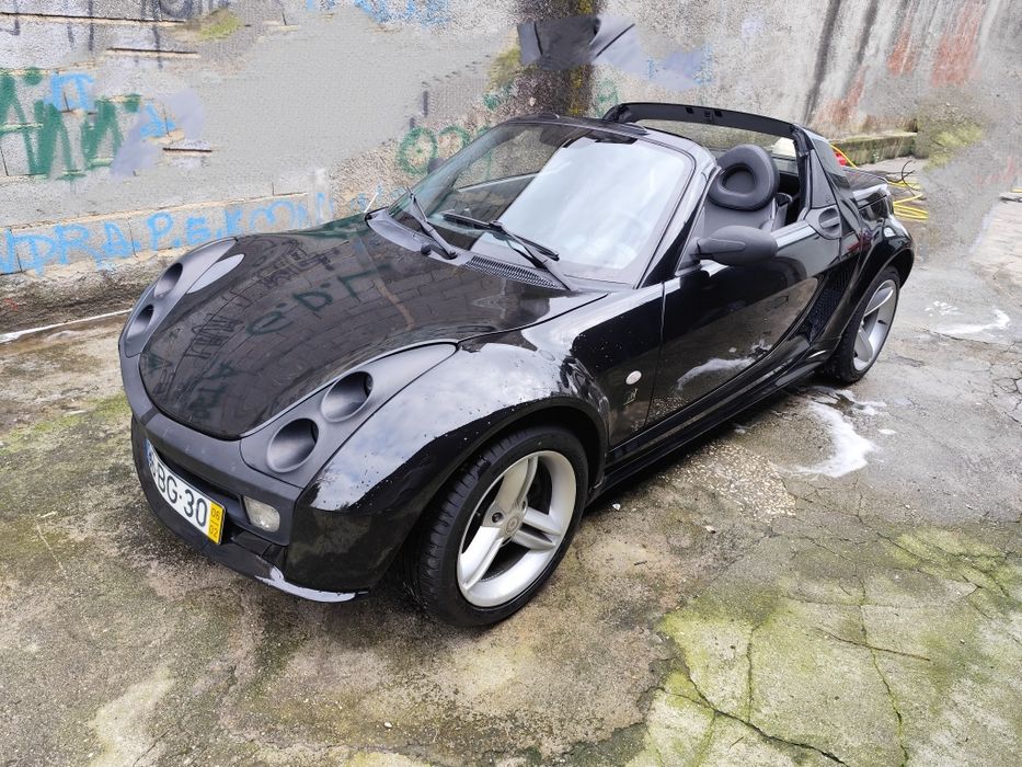 Smart roadster preto