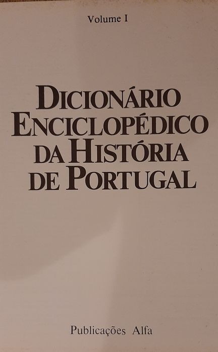 Dicionário Enciclopédico da História de Portugal