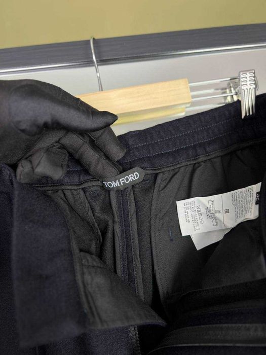 Мужские синие брюки Tom Ford классические штаны Том Форд d079