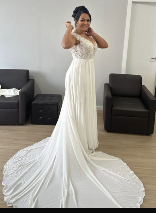 Vestido  de noiva  semi novo