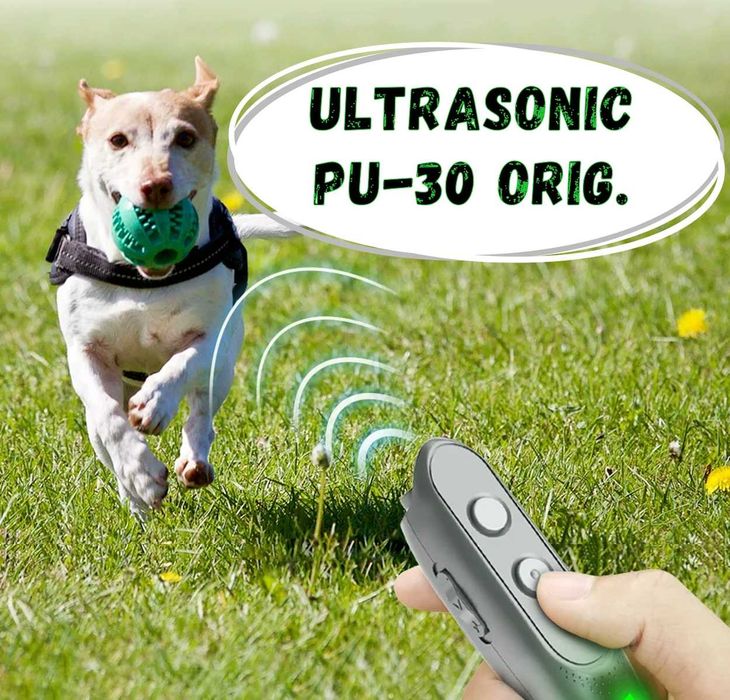 Электронный отпугиватель собак Ultrasonic PU-30 відлякувач і дрессировка