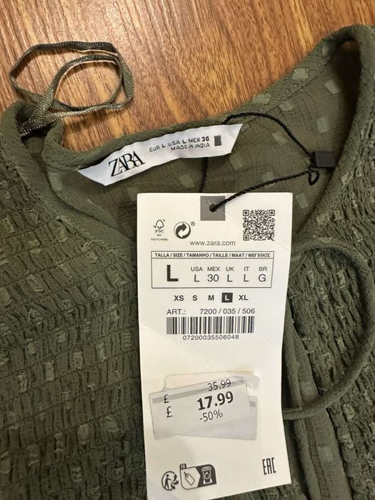 Нова сукня Zara розмір L