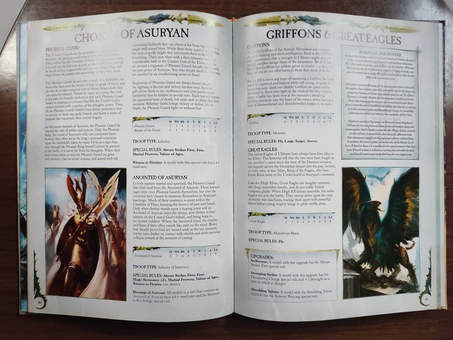 Warhammer Fantasy Battle High Elves 8 ed