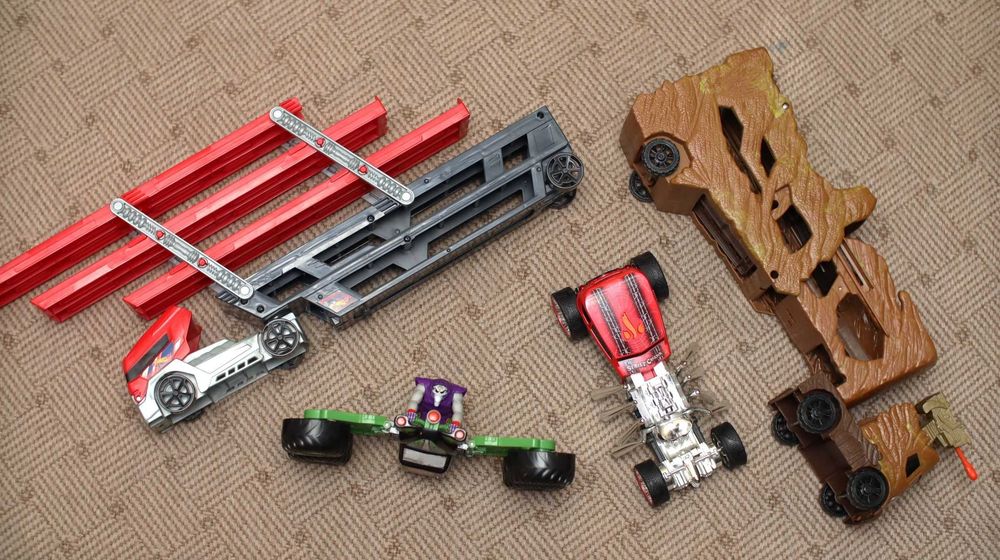 Пакет-набор лот б/у машин Хот Вилс, Hot Wheels.