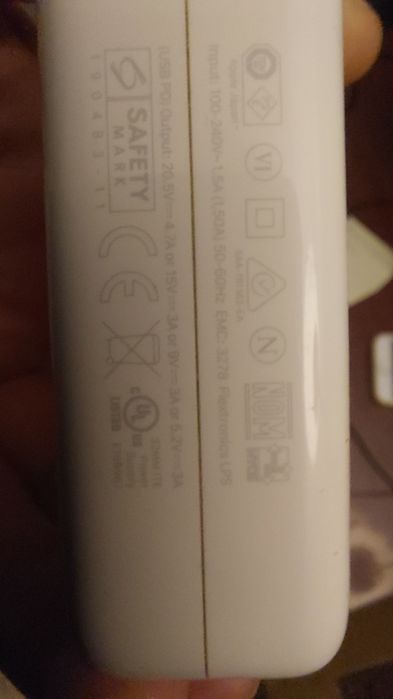 Блок питания typ-c 96w ориг APPLE A2166 96W