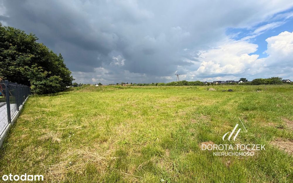 Działka budowlano-rolna | Niepołomice ul. Słoneczna | 1252 m²