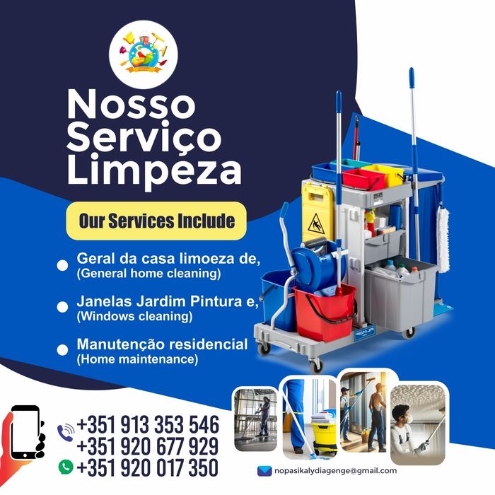 Realizamos  trabalho de construcao limpamos Jardine e controlamos a umidade nas paredes