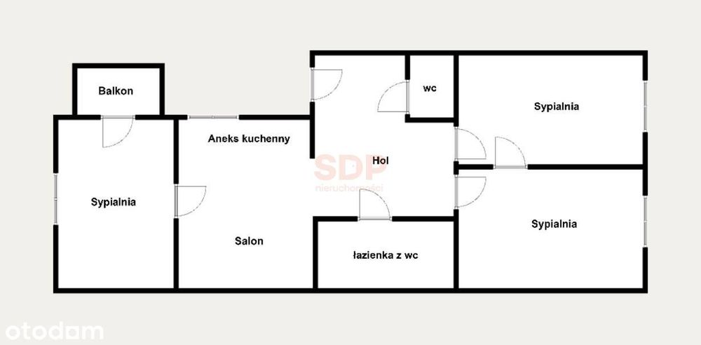 Kamienica | 120 m2| 4 pokoje | 1. piętro | balkon |