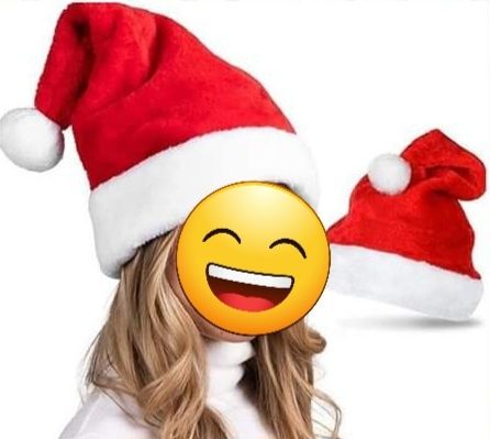 Czapka Mikołaja Świąteczna