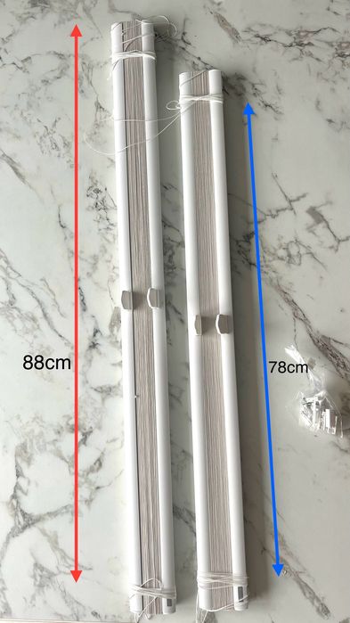 Rolety plisowe beżowe