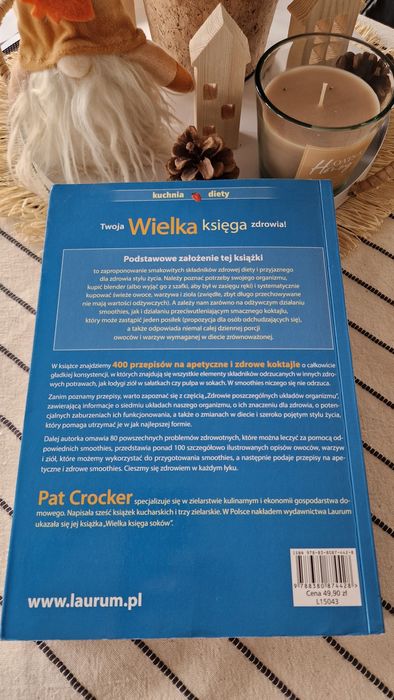 Książka,  przepisy, smoothies, zdrowe jedzenie