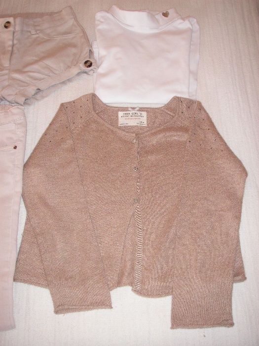 Calças e Casaco Zara e Calção Patricia Mendiluce T-3, 3/4 e 4/5 Anos