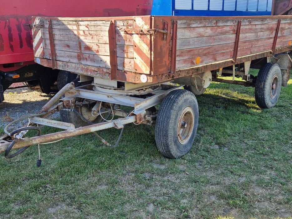 Przyczepa rolnicza 9t 7t dokumenty