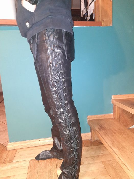 Spodnie skórzane Revenger