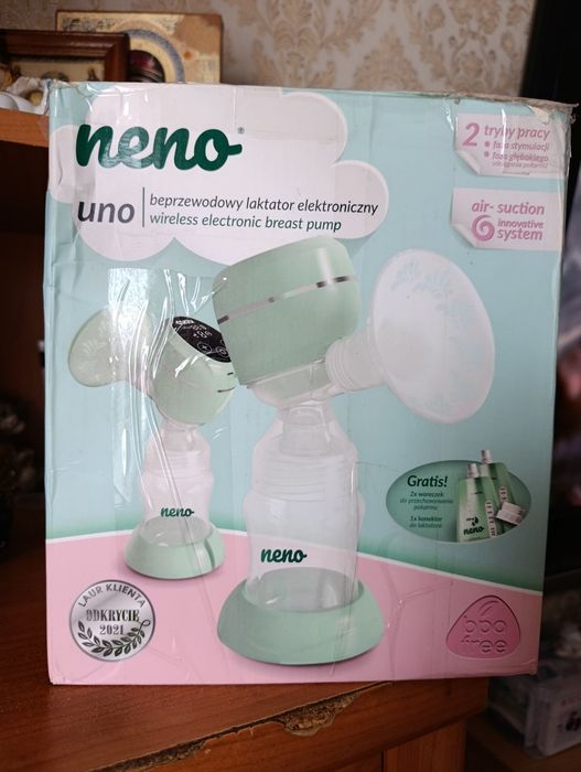 Молоковідсмоктувач електричний Neno Uno Двофазний (5902479671925)