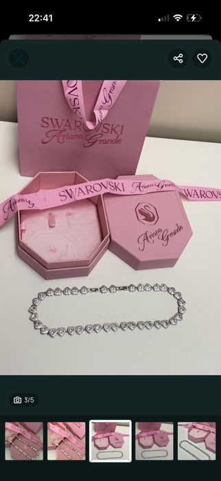 Swarovski naszyjnik ariana grande