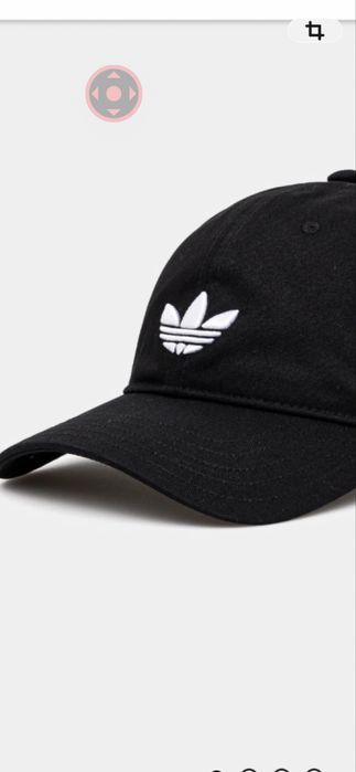 Кепка чёрная адидас новая