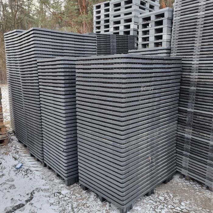 Palety plastikowe 120x80 cm paleta