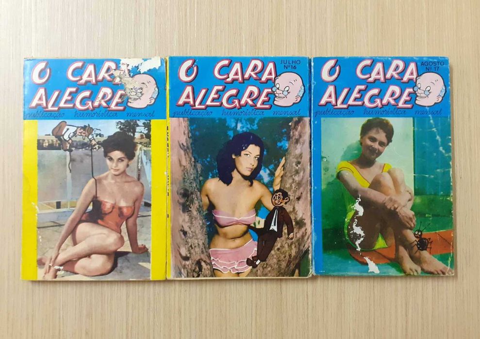 Revistas O Cara Alegre (BD humorística)