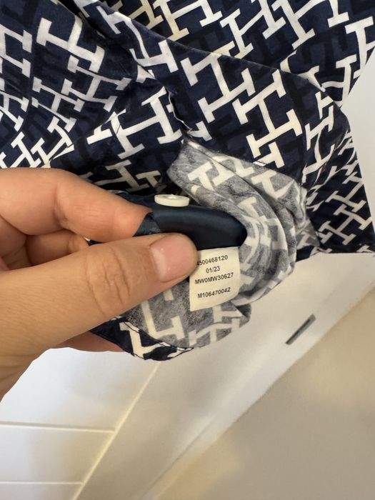 Koszula z krótkim rękawem Tommy Hilfiger Monogram L