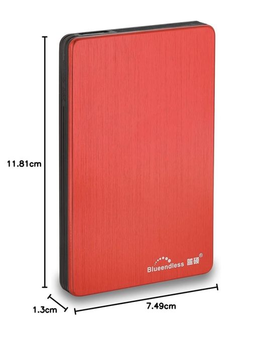 Blueendless Zewnętrzny Dysk Twardy, USB 3.0, PC, Mac, Laptop 320 GB