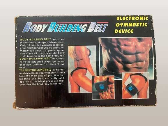 Cinto de musculação electroestimulação vintage